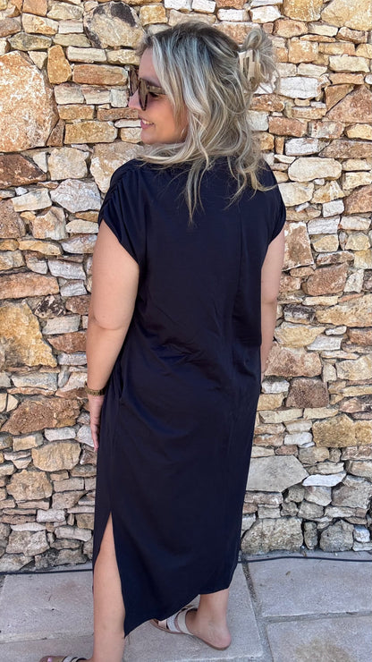 Adèle Sweaterjurk - Donkerblauw