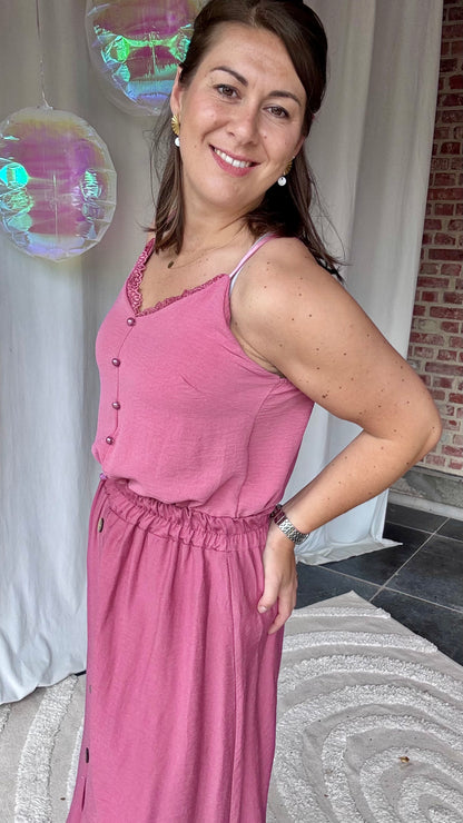 Suki top plum