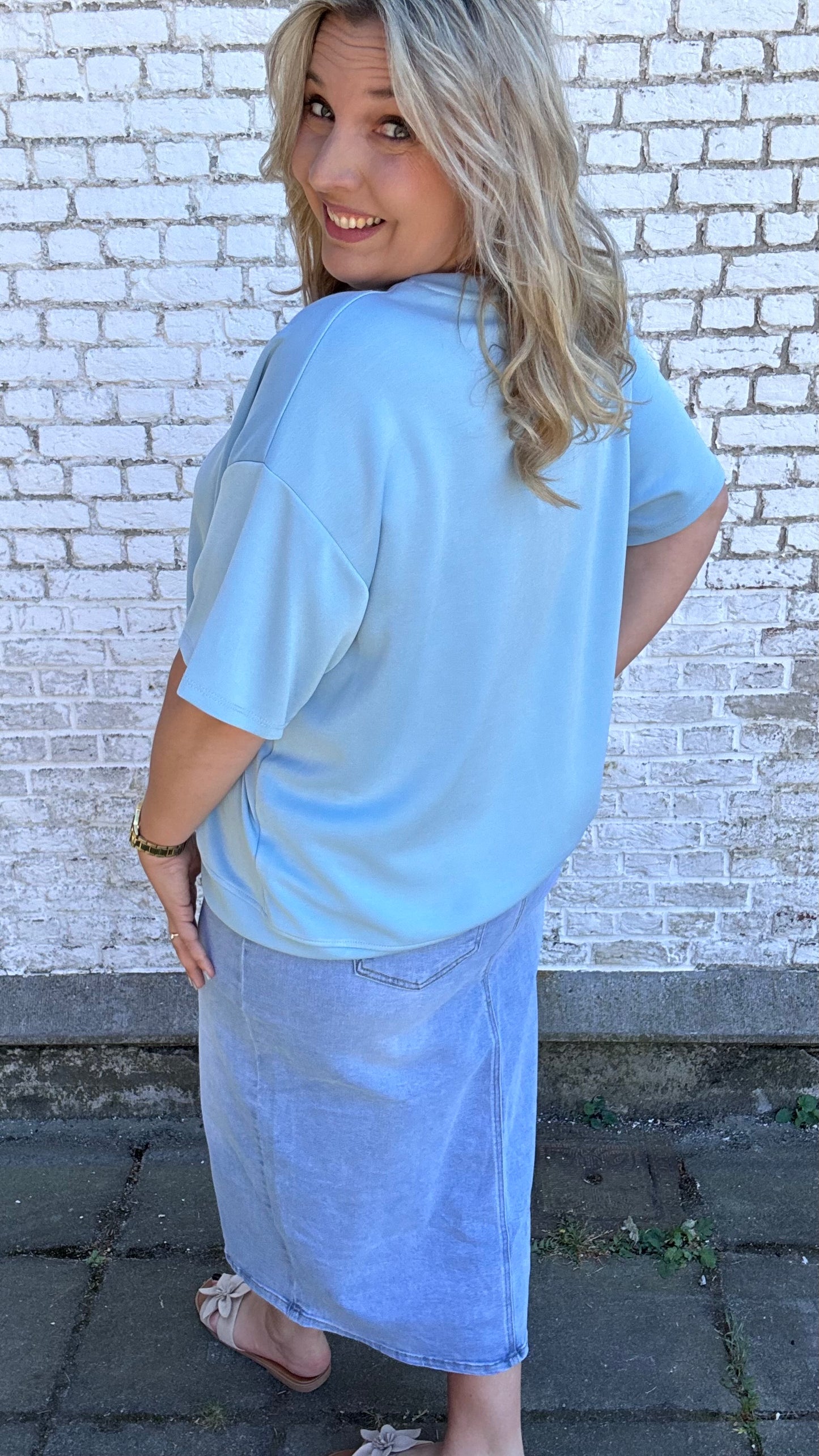 Santa Monica shirt - Blauw
