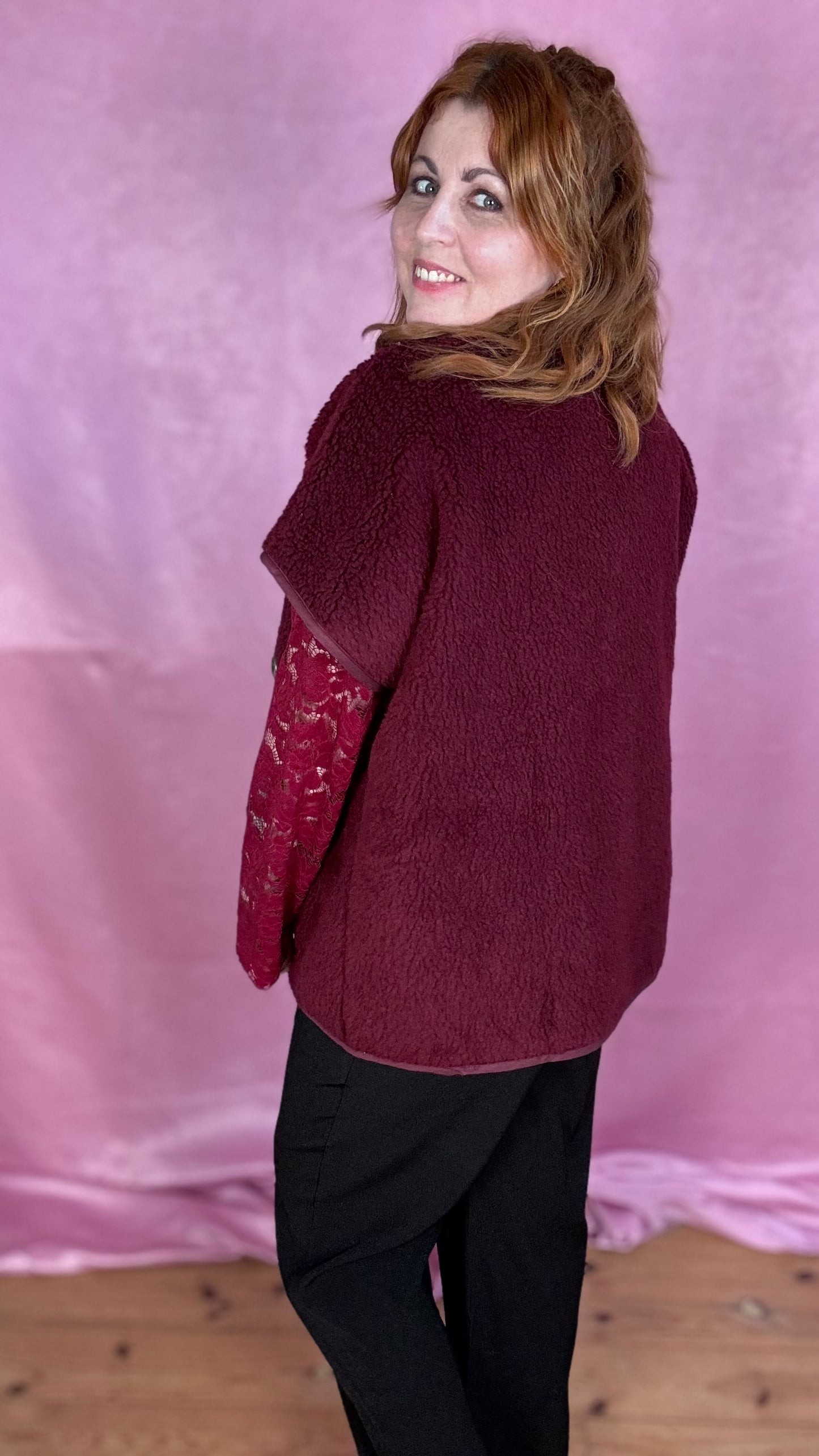 Teddy Easy gilet - Bordeaux