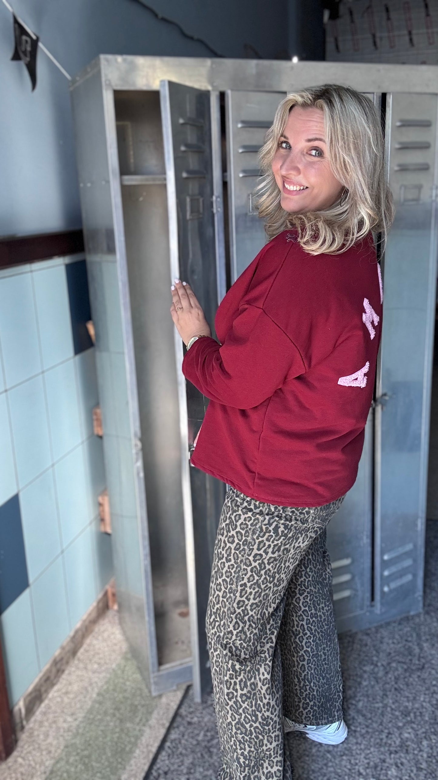 Amour sweater - Burgundy