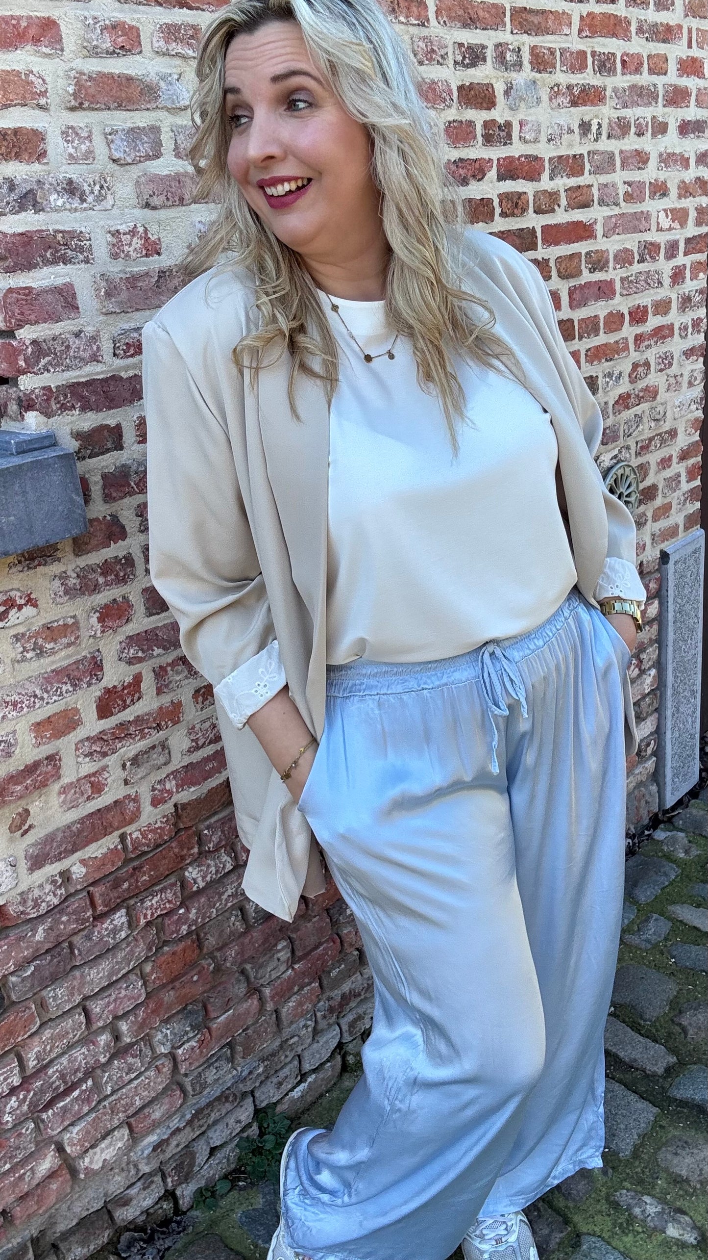 Zoë broek - Lichtblauw