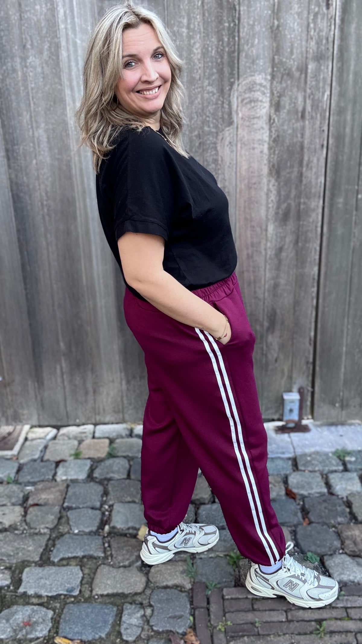 Ciel joggingbroek - Burgundy