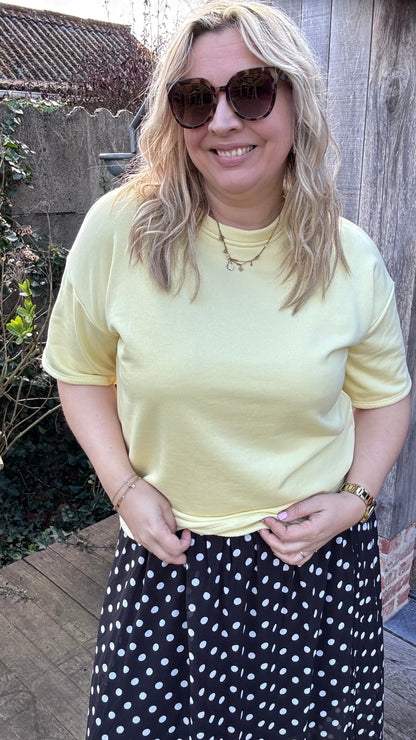 Mellow shirt - Geel