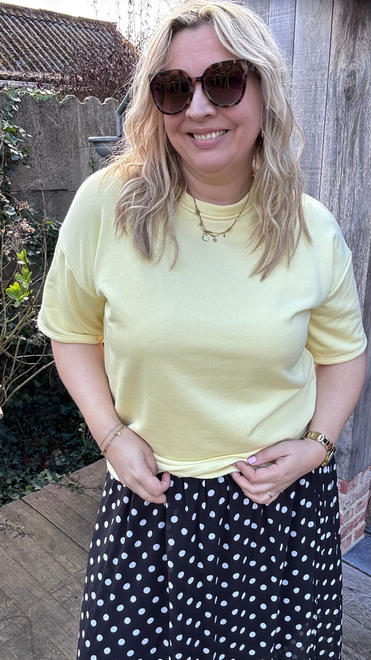 Mellow shirt - Geel