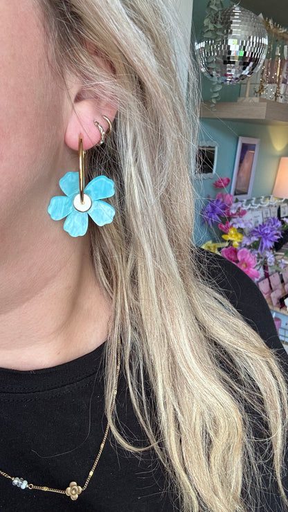 Vacay flowers oorbellen