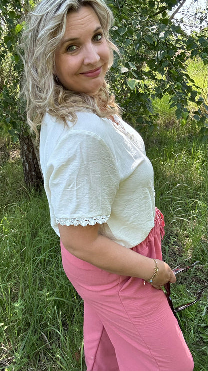 Monique blouse - Crème