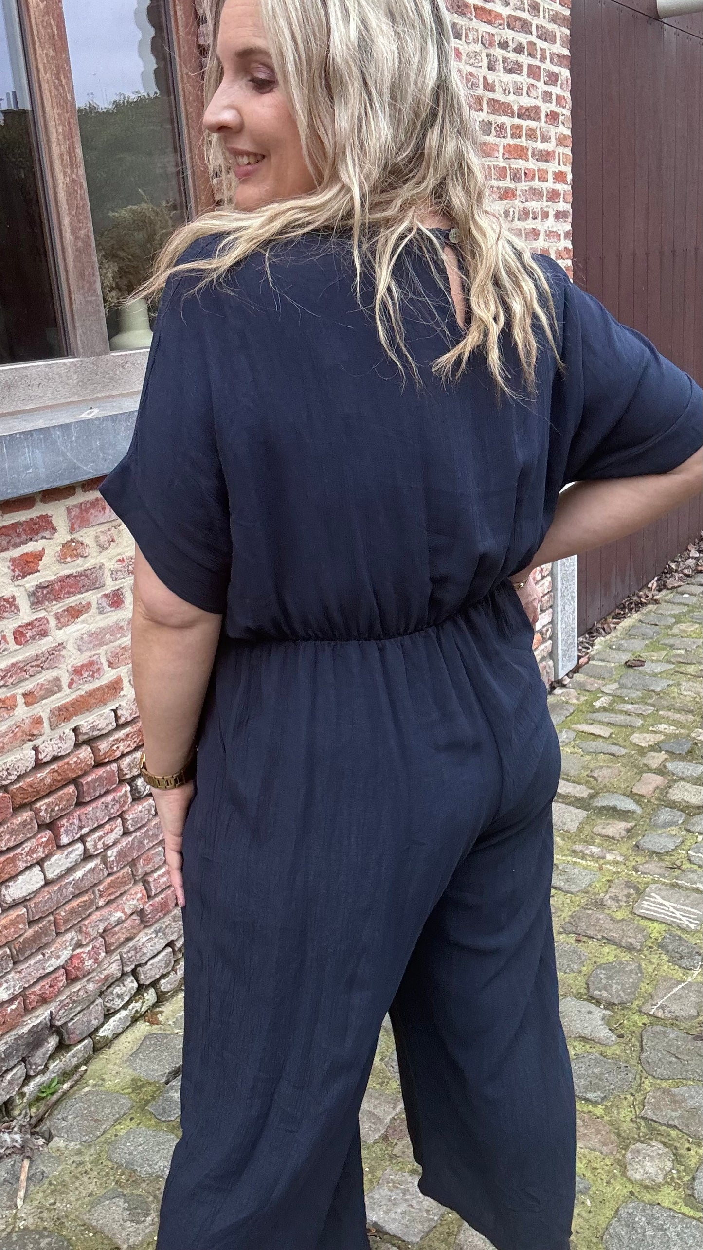 Julia Jumpsuit - Navy