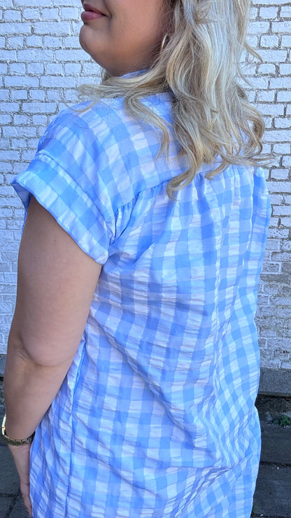 Sien jurk - Blauw