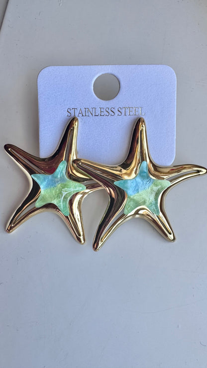 Star of the sea oorbellen