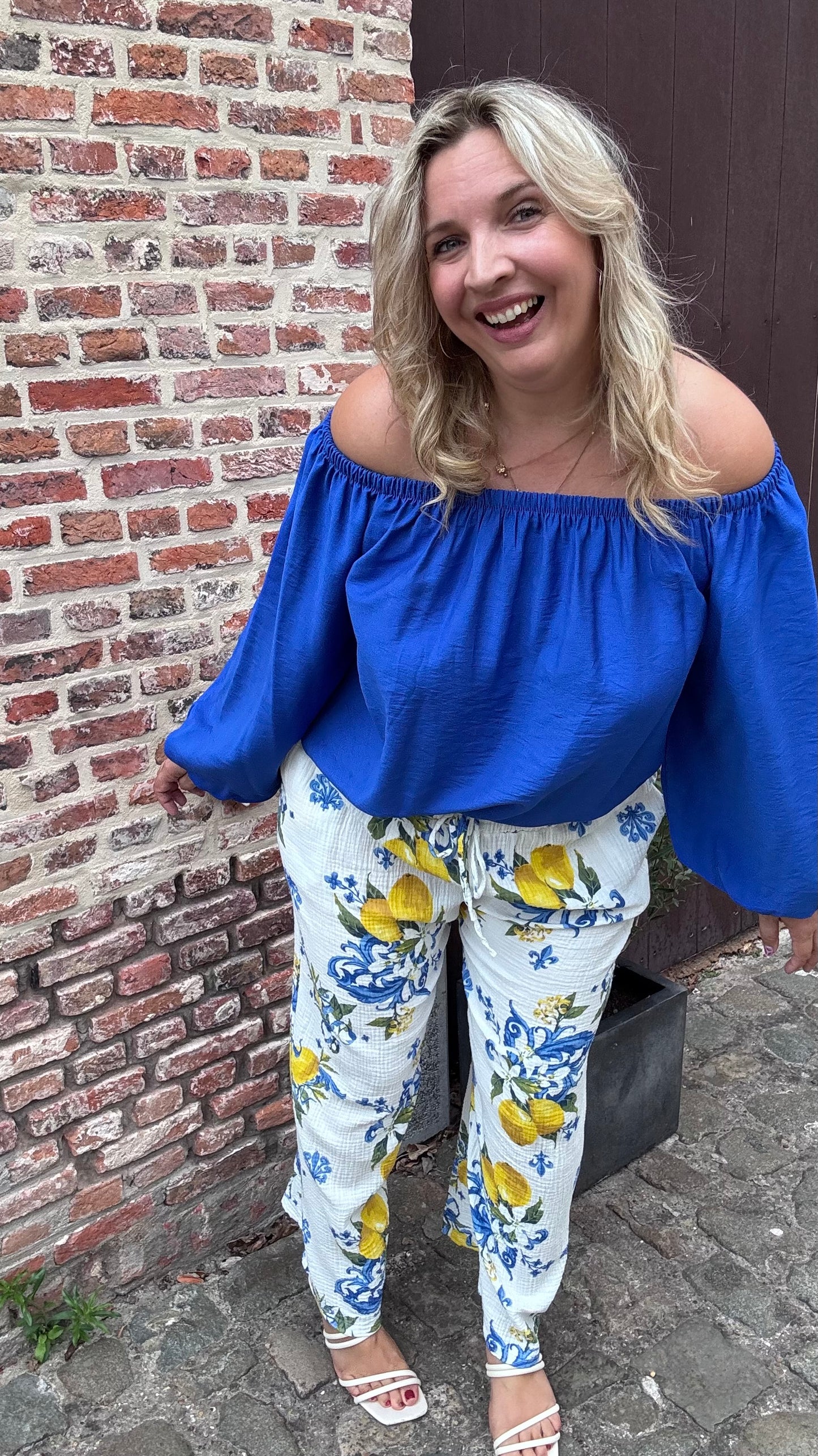 Umnia blouse - Blauw