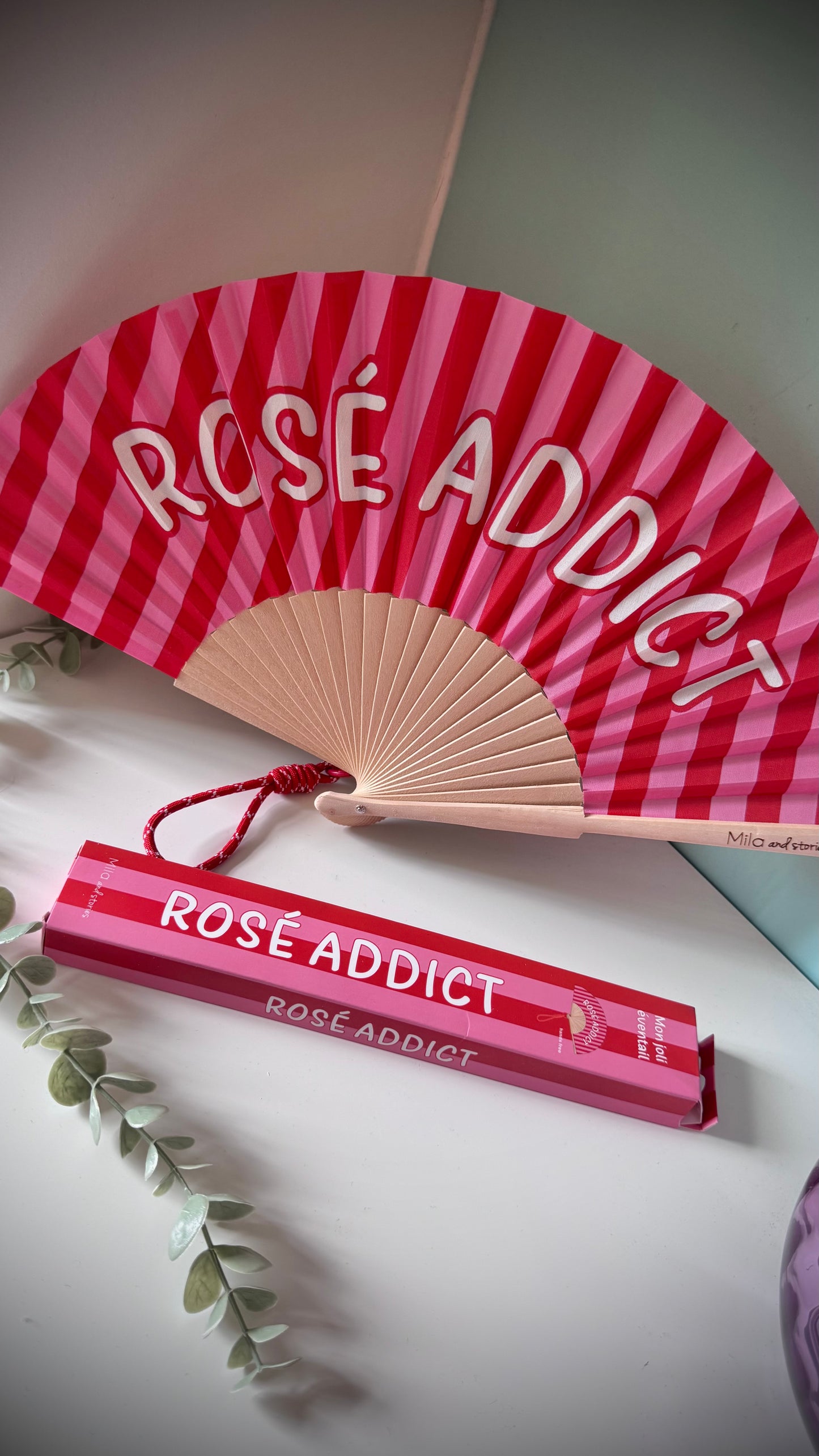 Waaier: rosé addict