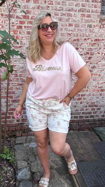 Bloom short curve - Beige