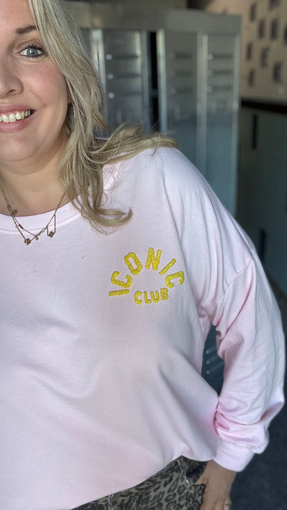 Iconic sweater curve - Lichtroze