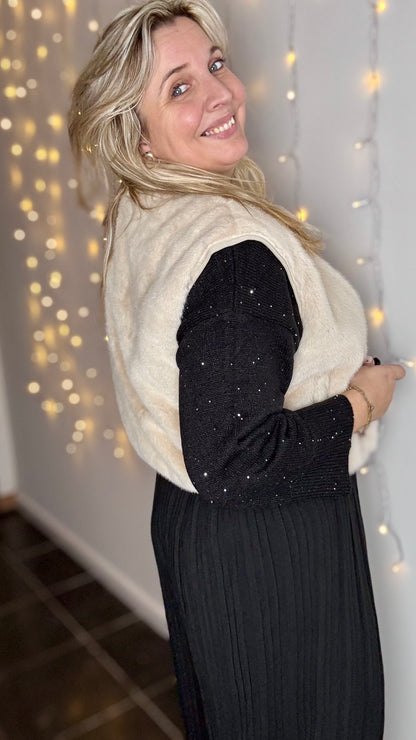 Ellie Gilet - Crème