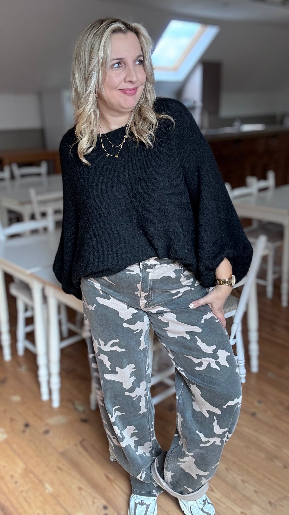 Roxy pull - Zwart