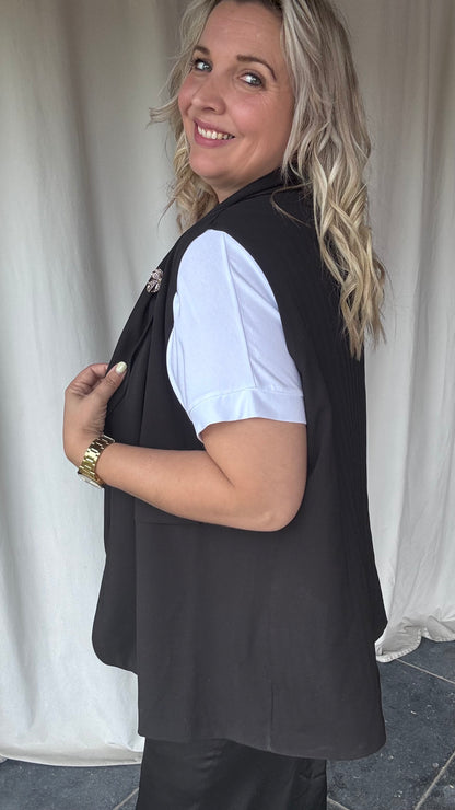 Attitude blazer - zwart
