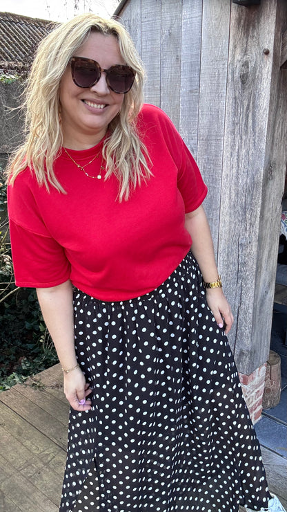 Mellow shirt - Rood