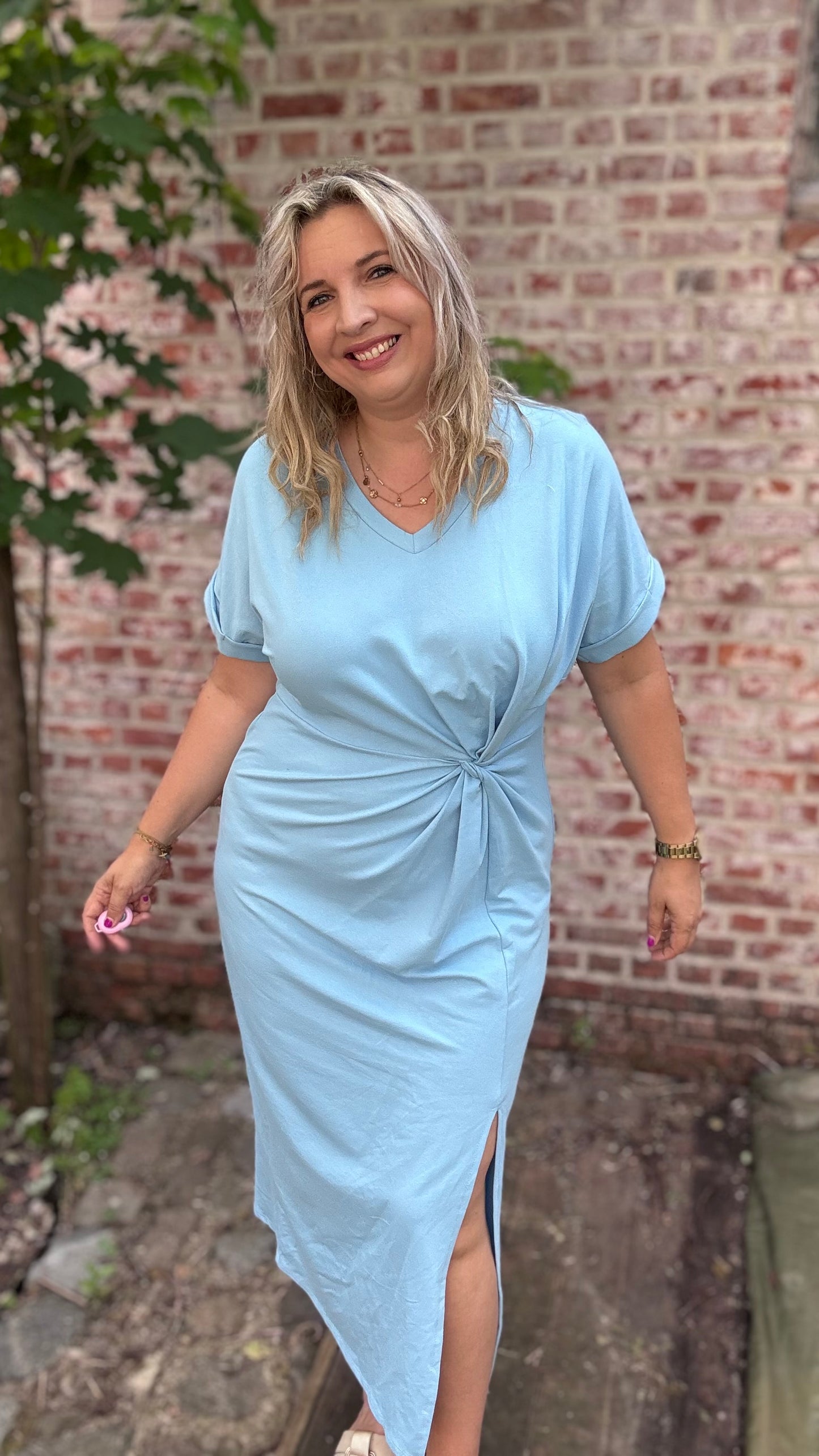 Cici jurk - Blauw