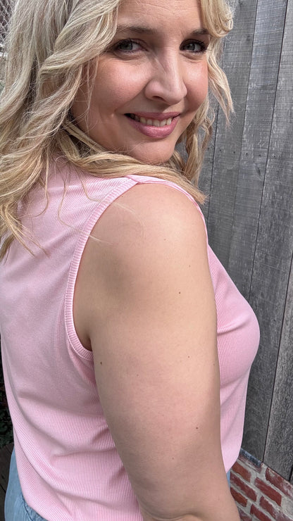 Kaith top Curve - Roze