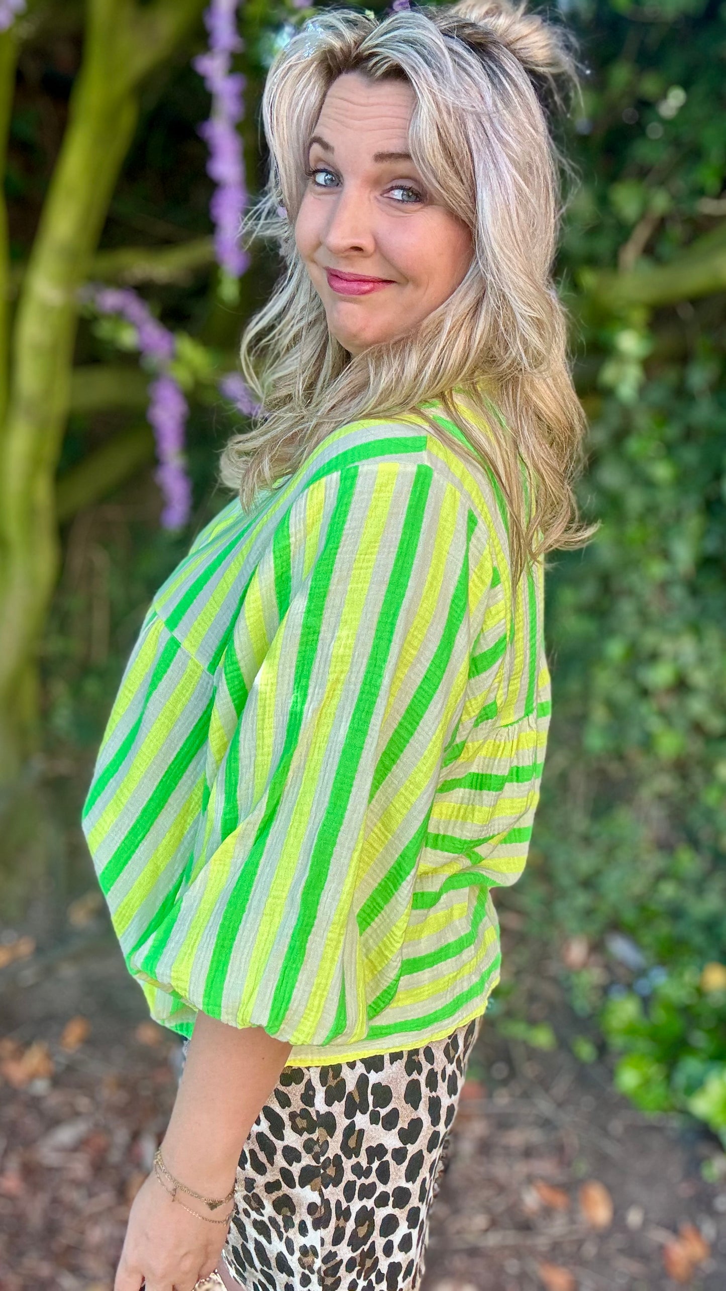 Neon breeze blouse yellow