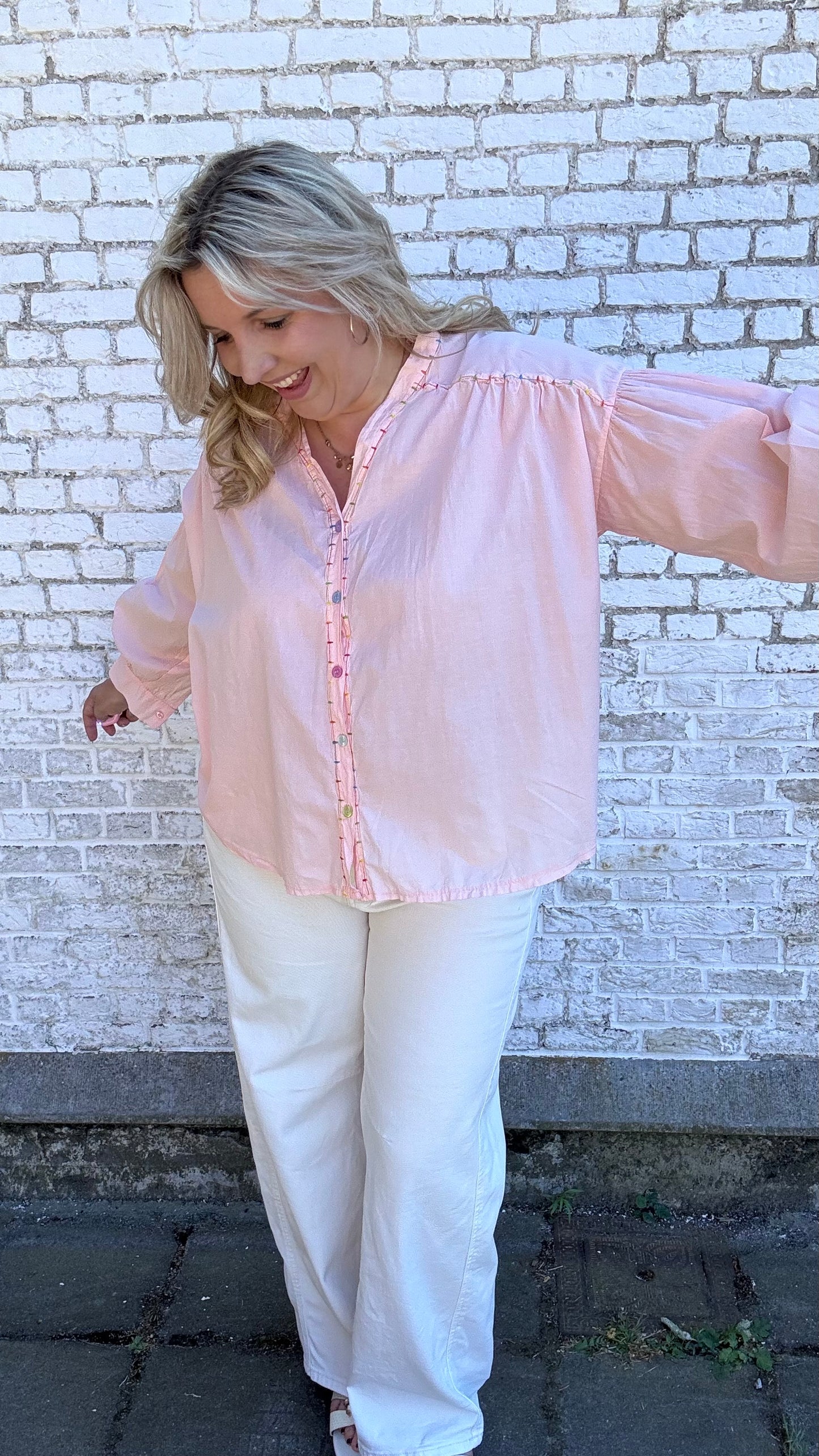 Oda blouse - Salmon