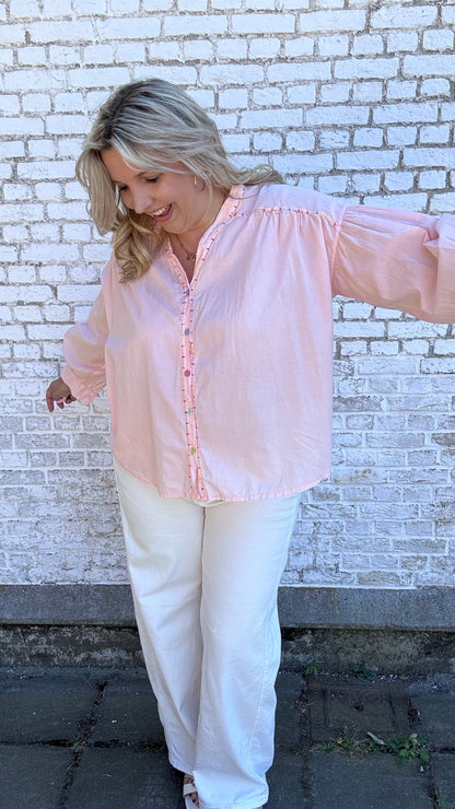 Oda blouse - Salmon