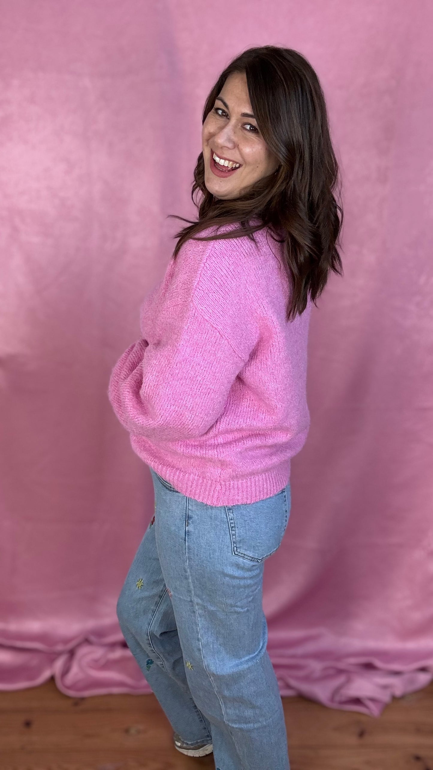 Lollipop trui - Roze