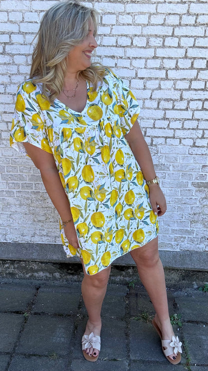 Lemon dress - Geel