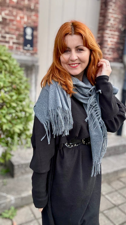 Cozy Tea Sjaal - Grijs