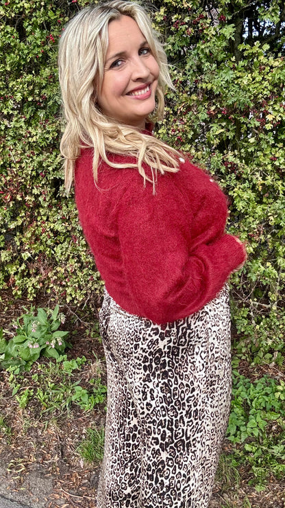 Timeless knit - Burgundy