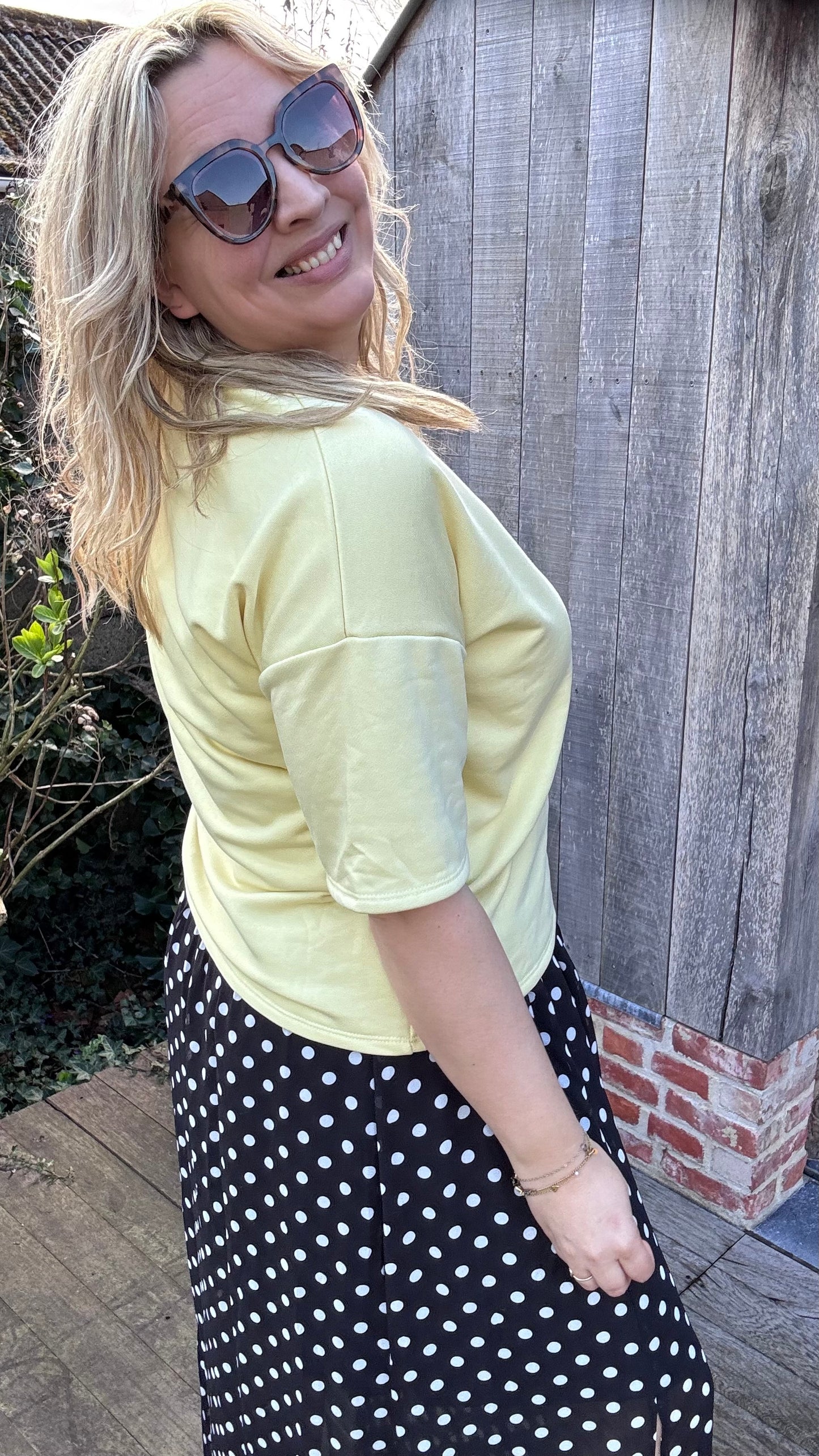 Mellow shirt - Geel
