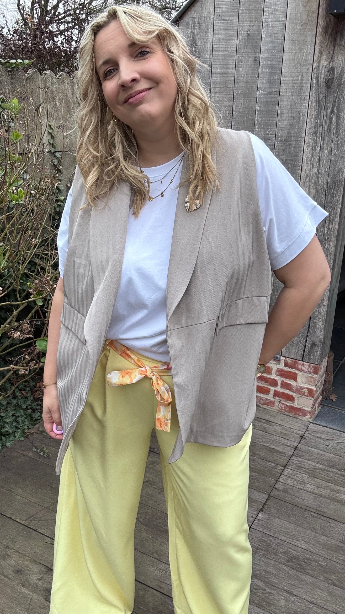 Attitude blazer - beige