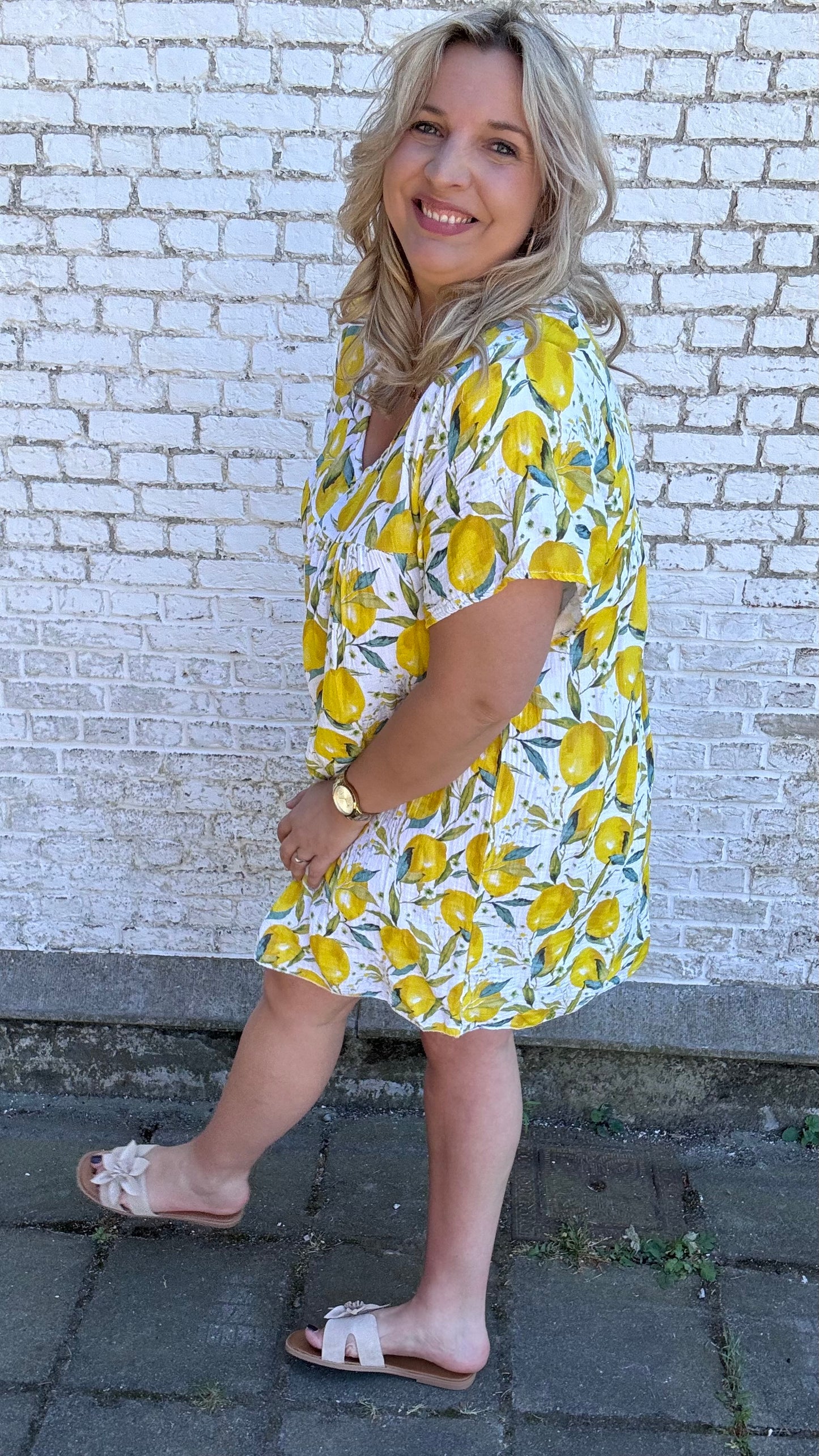 Lemon dress - Geel