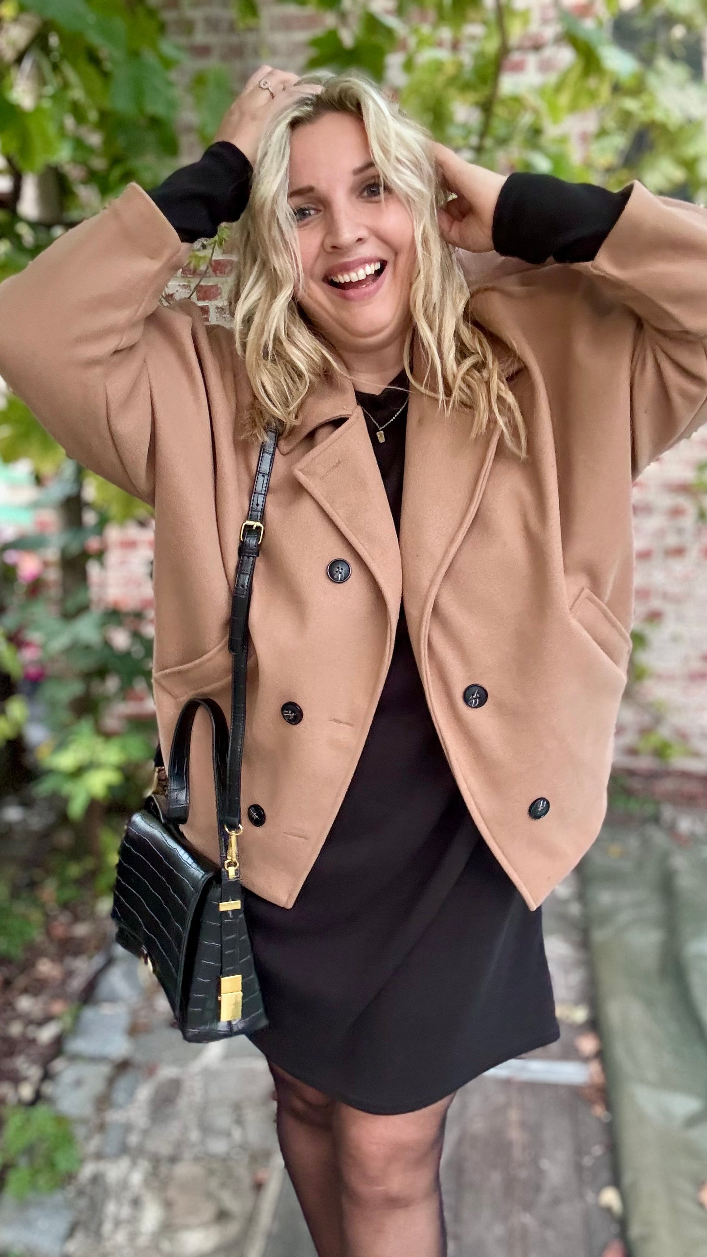 Vicky Mantel - Beige