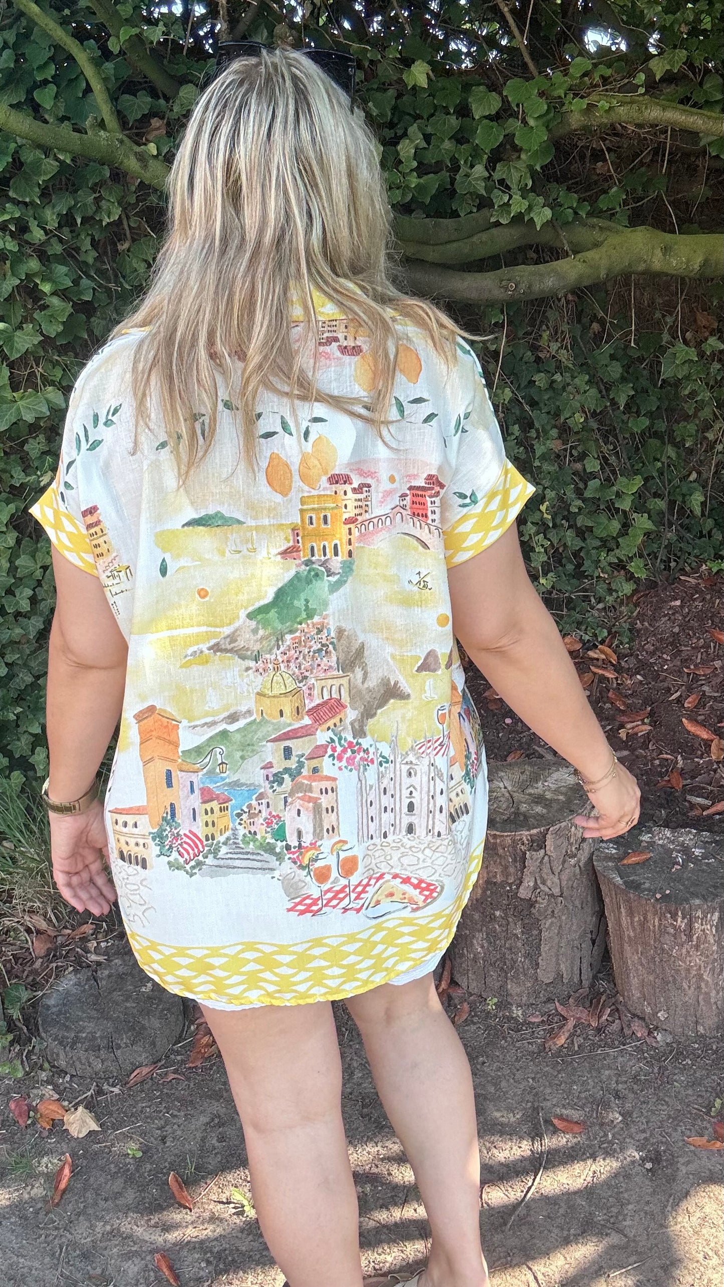 Marrakesh blouse - Geel