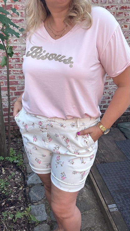 Bloom short curve - Beige
