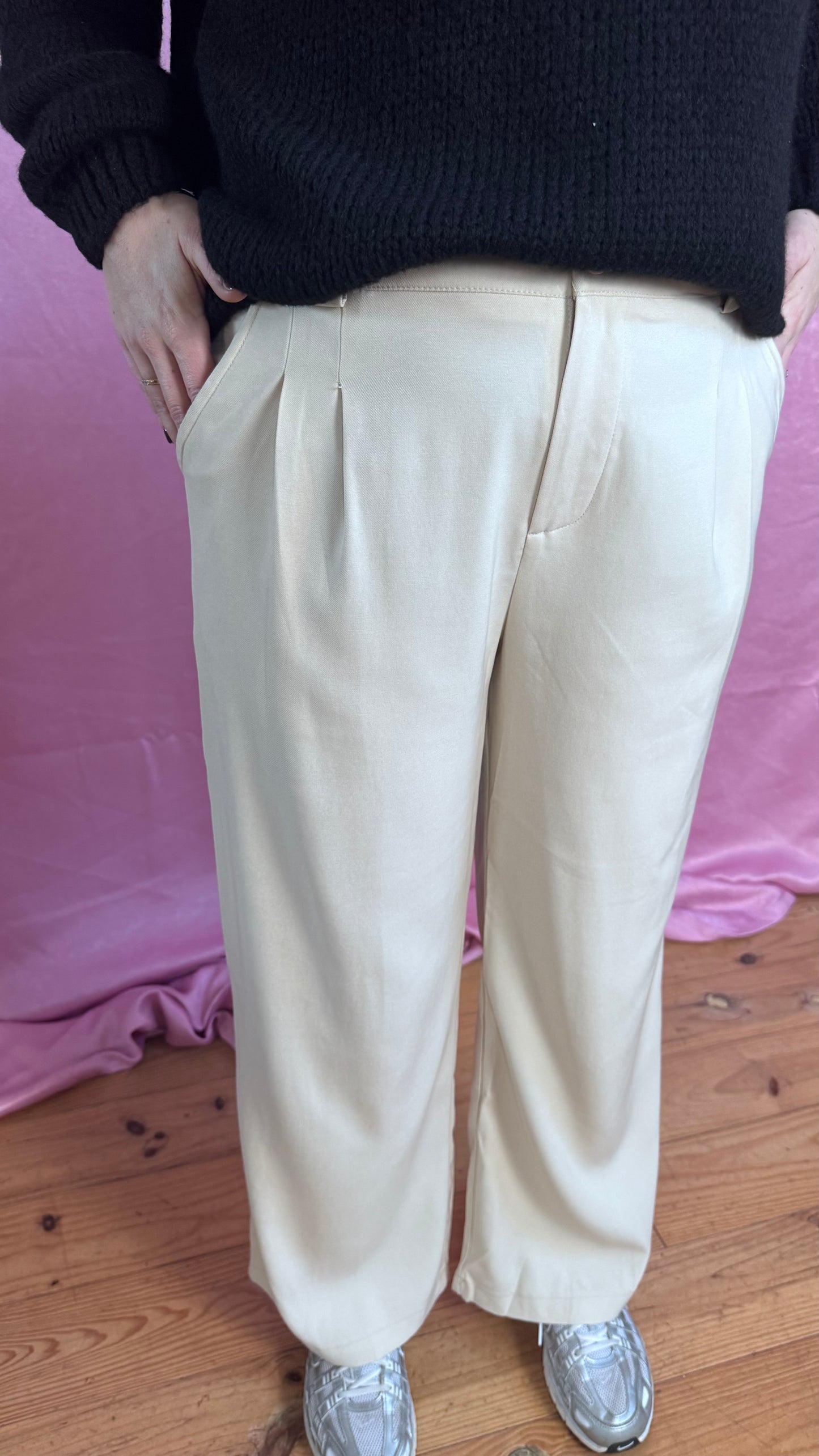 Tailor broek - Crème