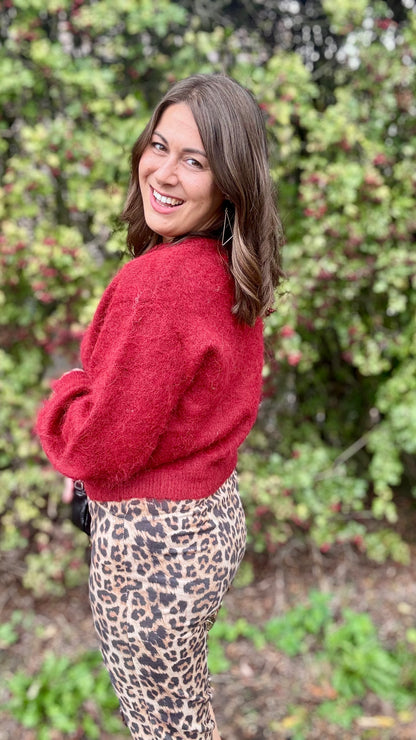 Timeless knit - Burgundy