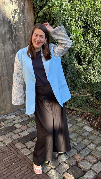 Cotton candy blazer - Blauw