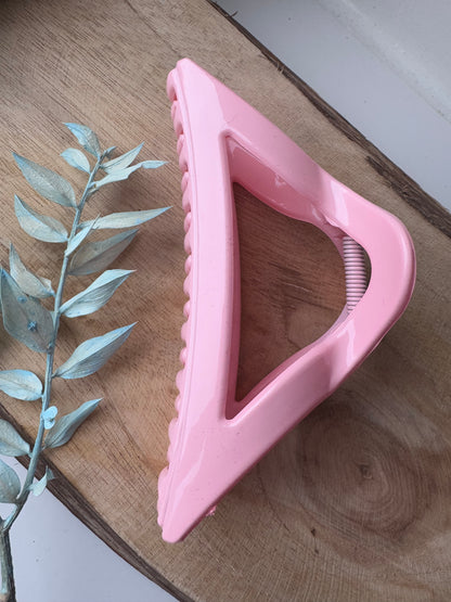 Haarspeld Triangle babypink