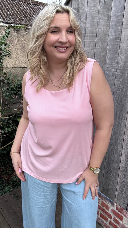Kaith top Curve - Roze