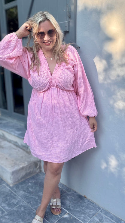 Sella jurk roze