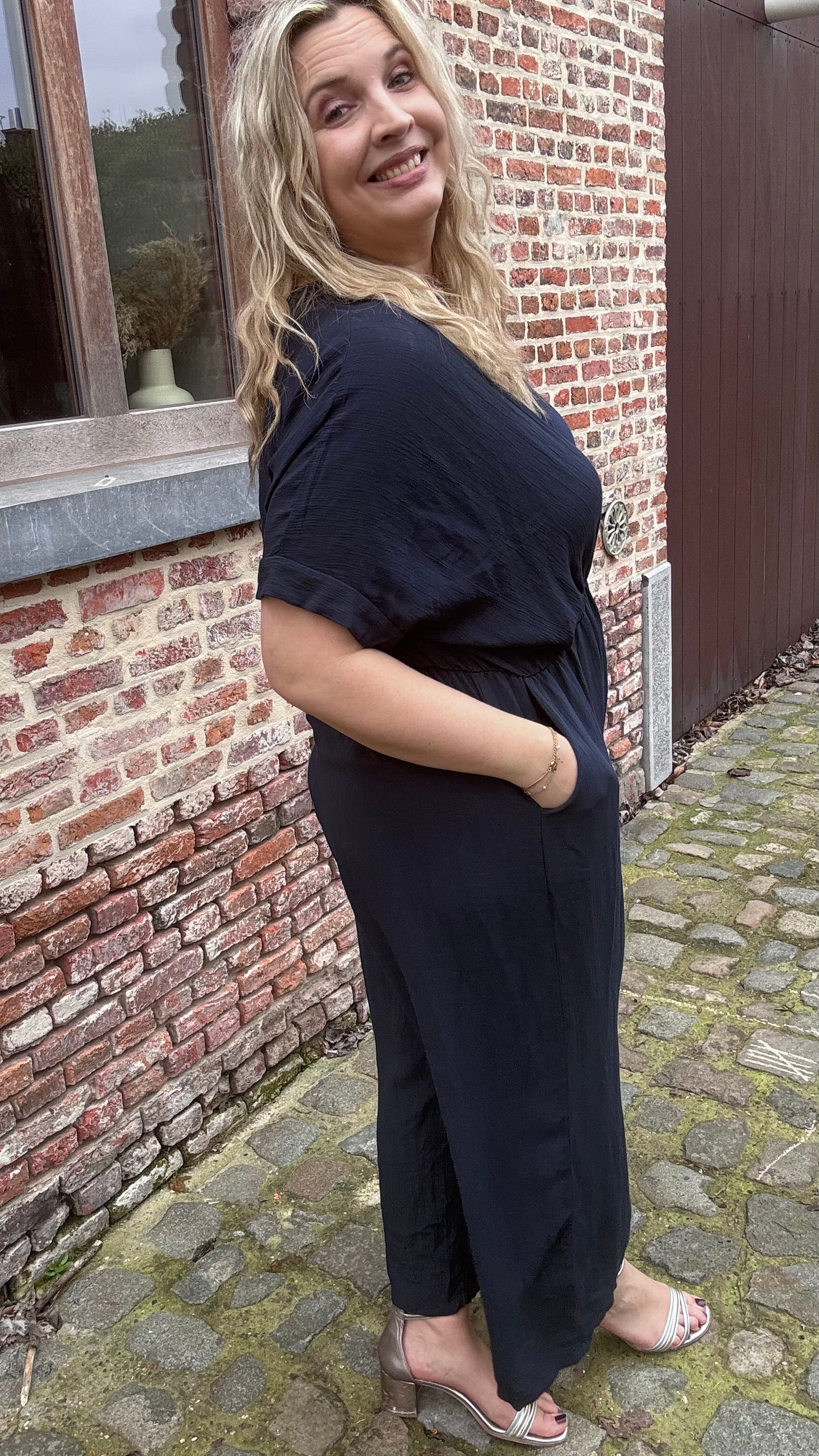Julia Jumpsuit - Navy
