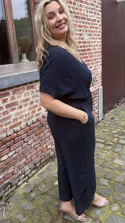 Julia Jumpsuit - Navy