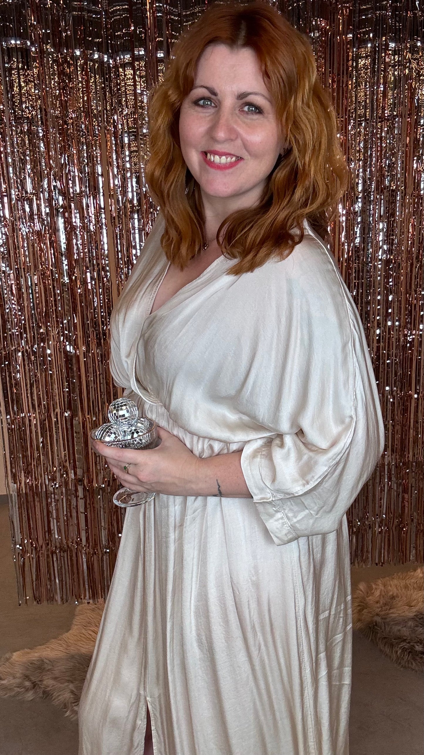 Femme dress - Champagne