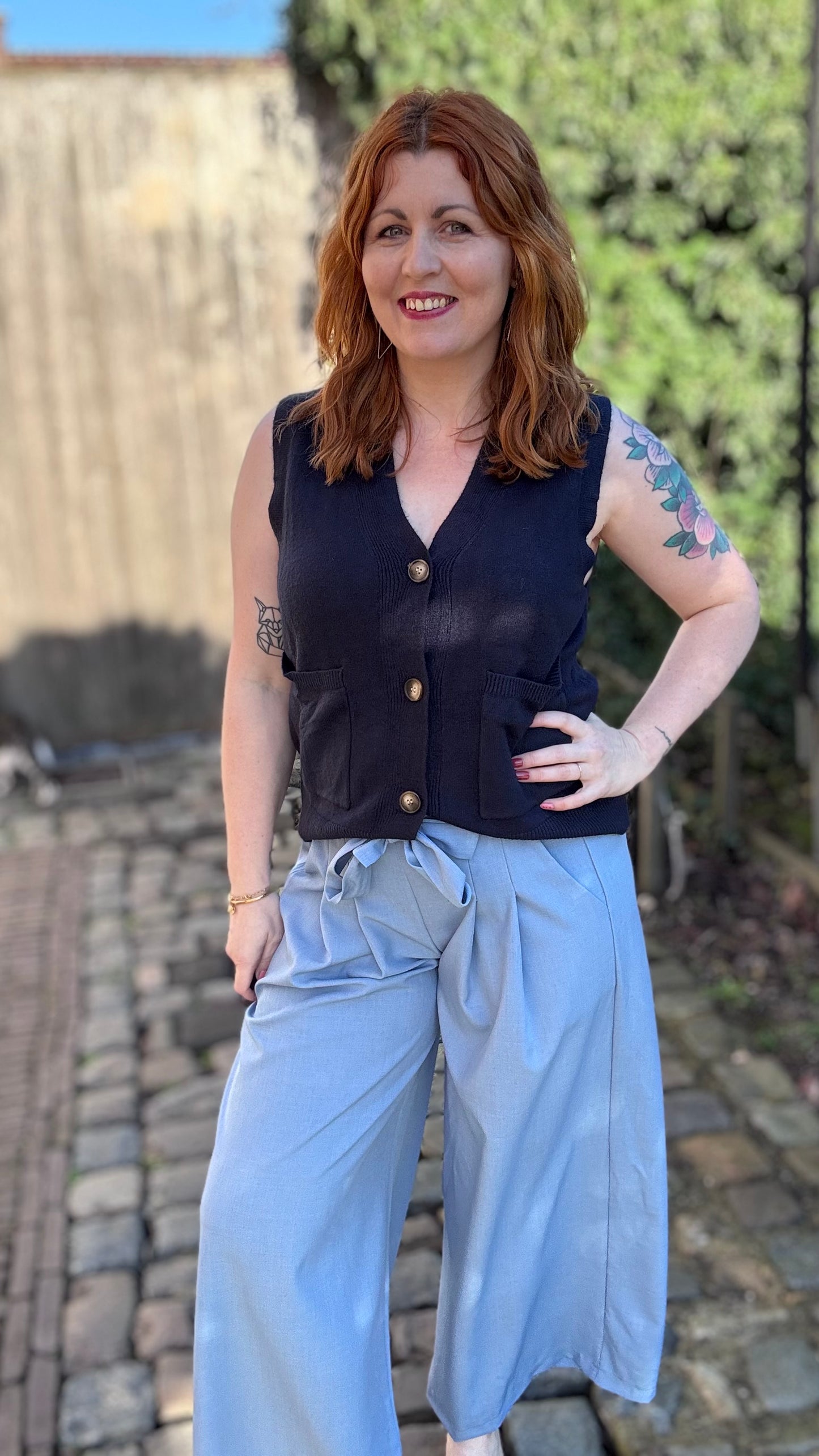 Sunny top - Navy