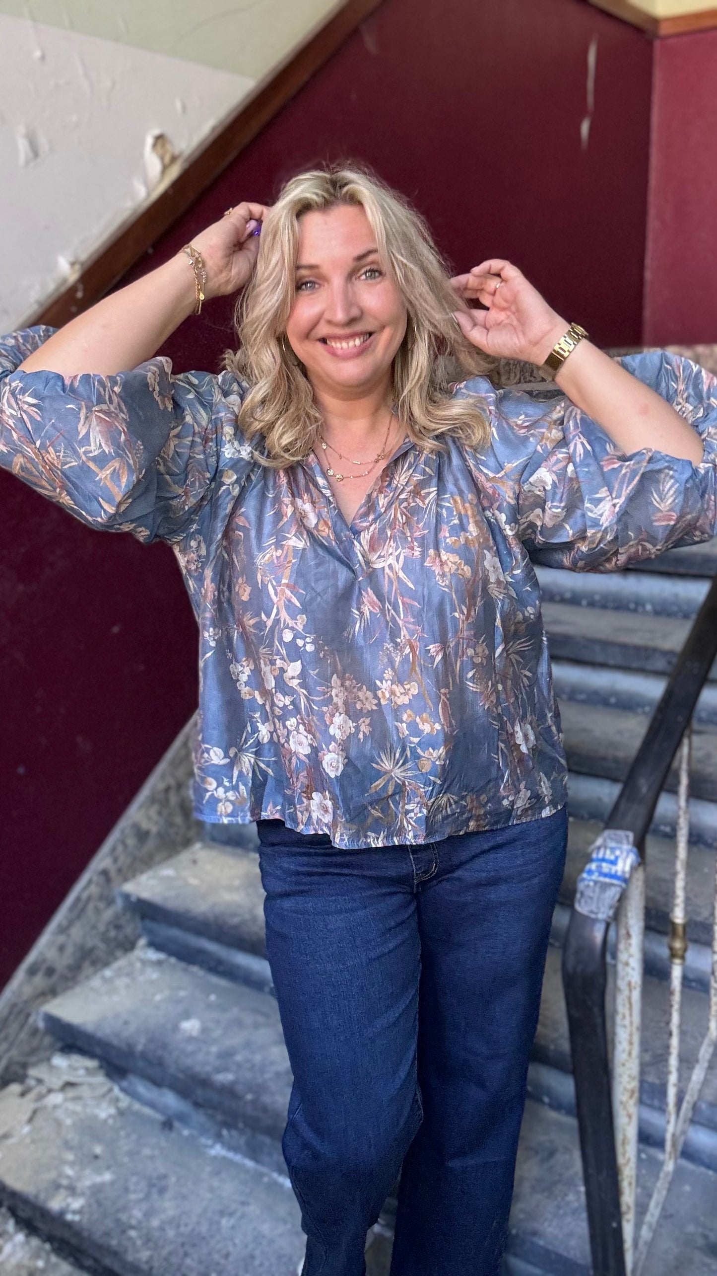 Fall in love blouse