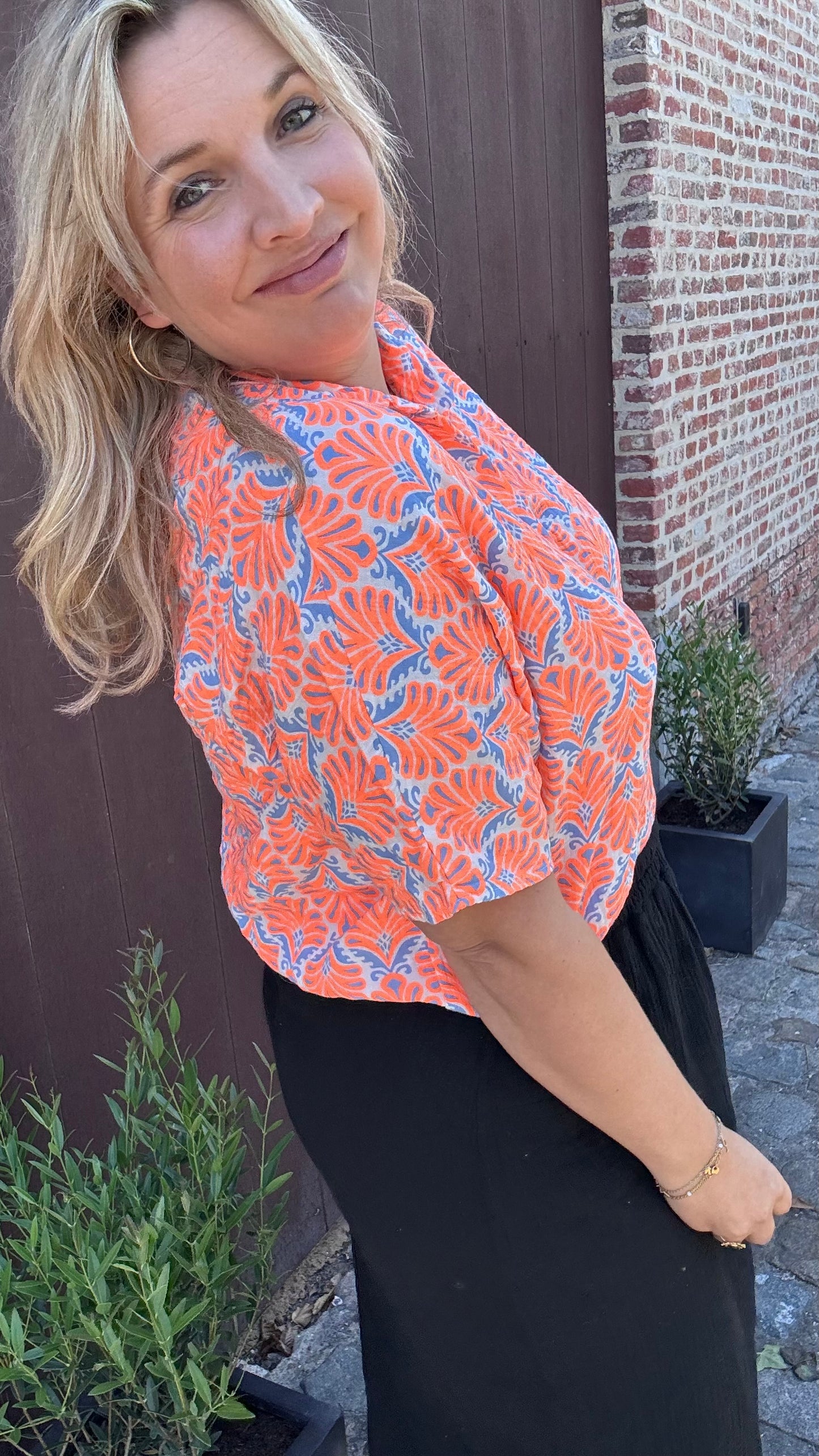Sveya blouse - Blauw