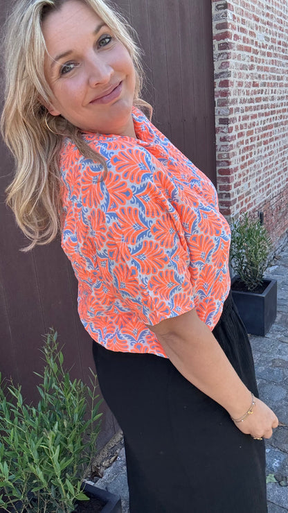 Sveya blouse - Blauw